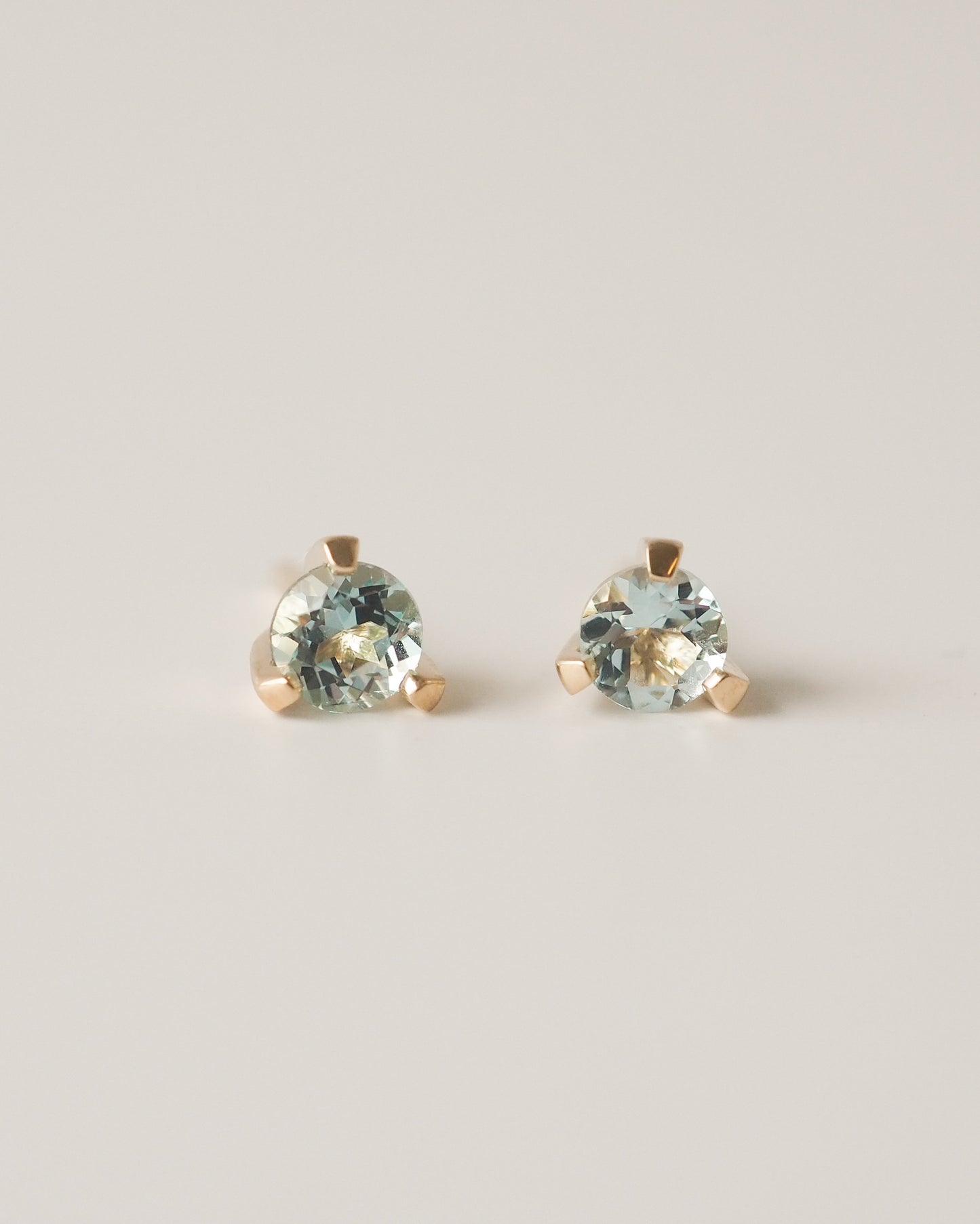 Terez Studs Aquamarines