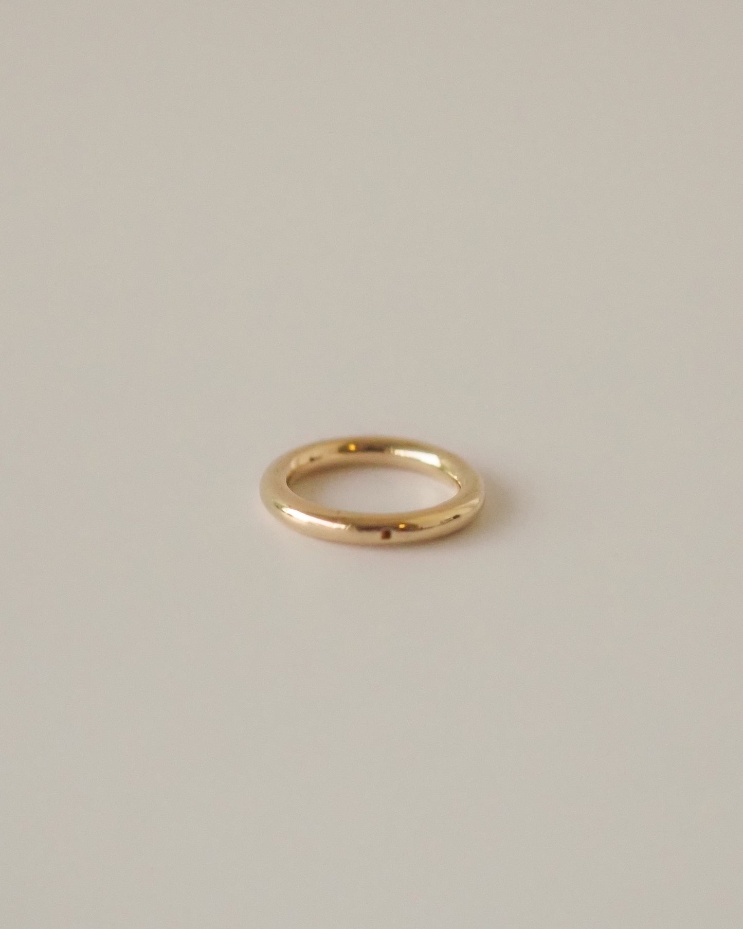 14k Solid Gold Ideal Piercing Hoop