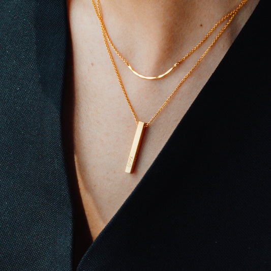 Tella Necklace - Solid Gold