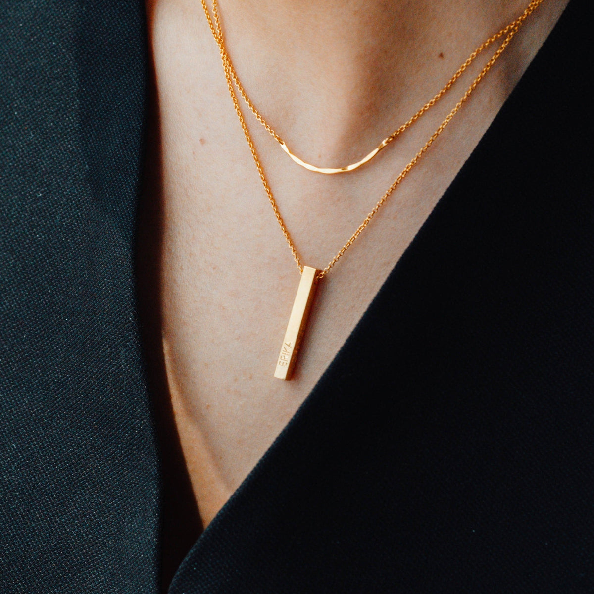 Tella Necklace - Solid Gold