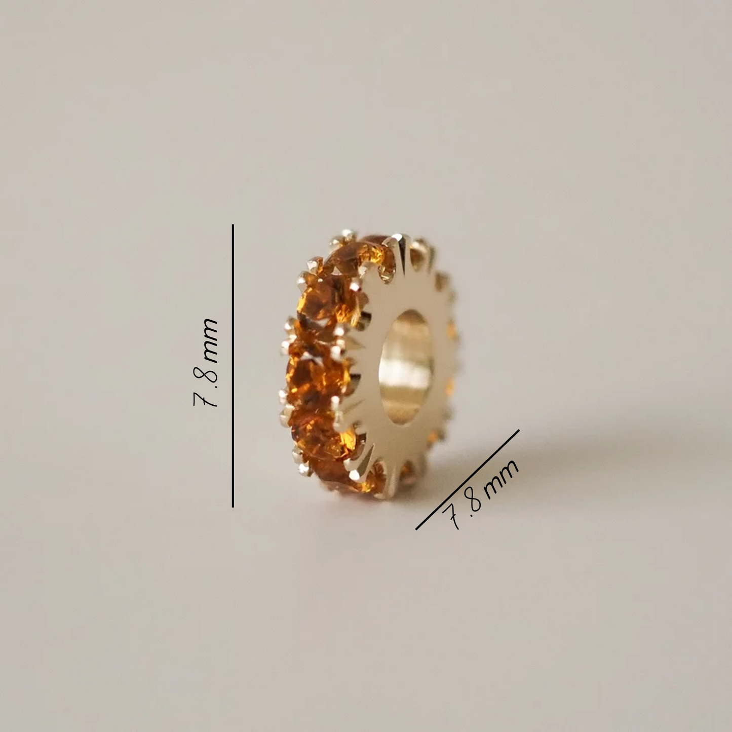 The Rondelle Citrines