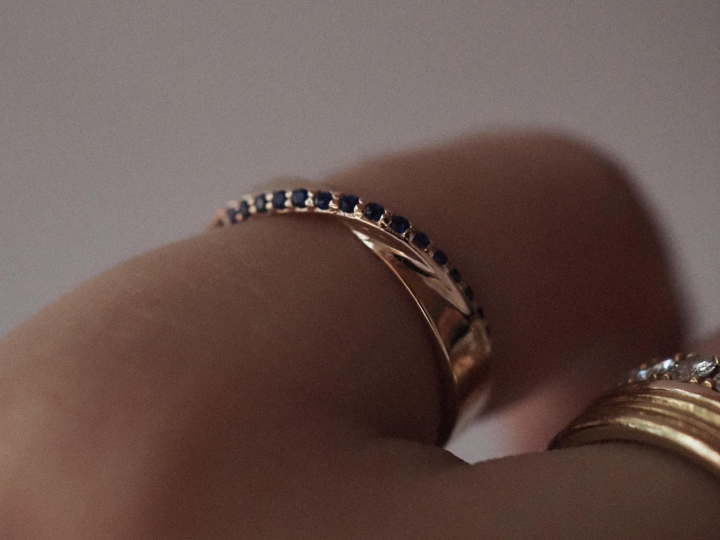 Maria Felix Pinky ring - something blue
