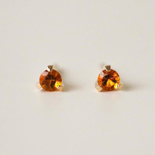 Terez Studs Citrine