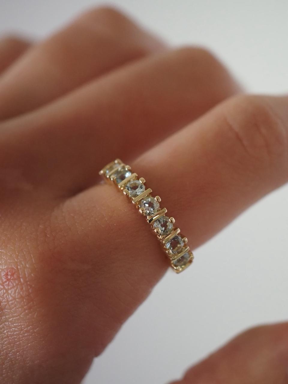 Arabelle Ring Aquamarines