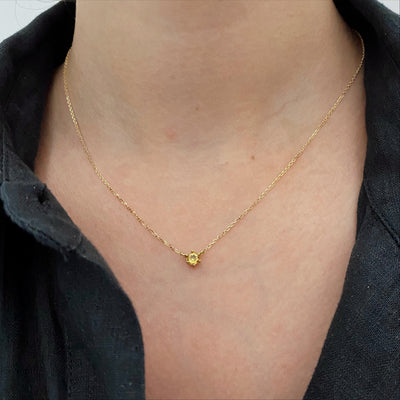 Nur Necklace - Solid Gold