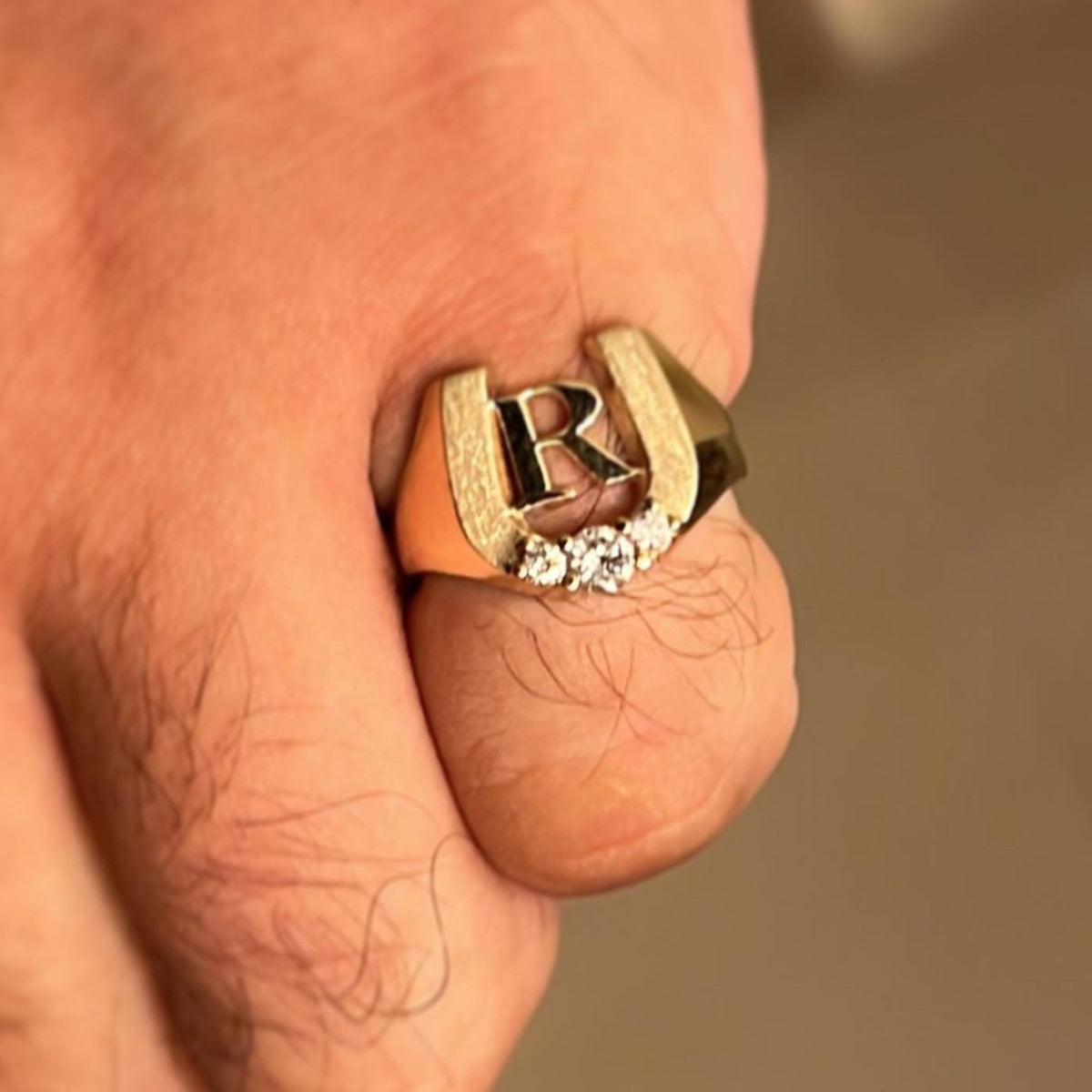 R + Diamonds Custom Design