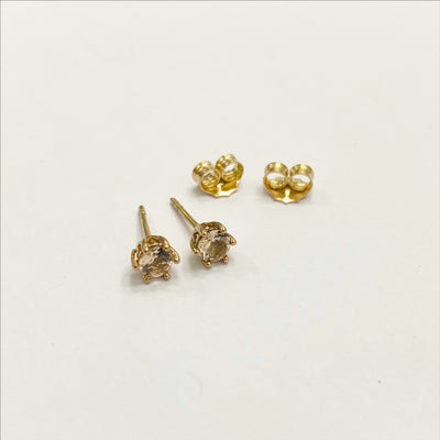 Nur Earrings - Solid Gold