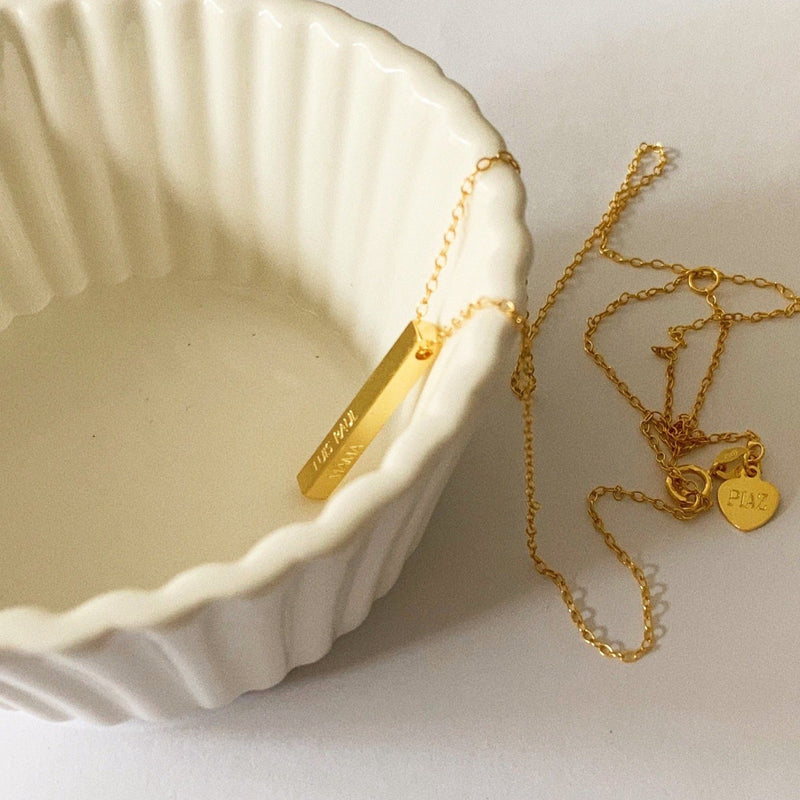 Tella Necklace - Solid Gold