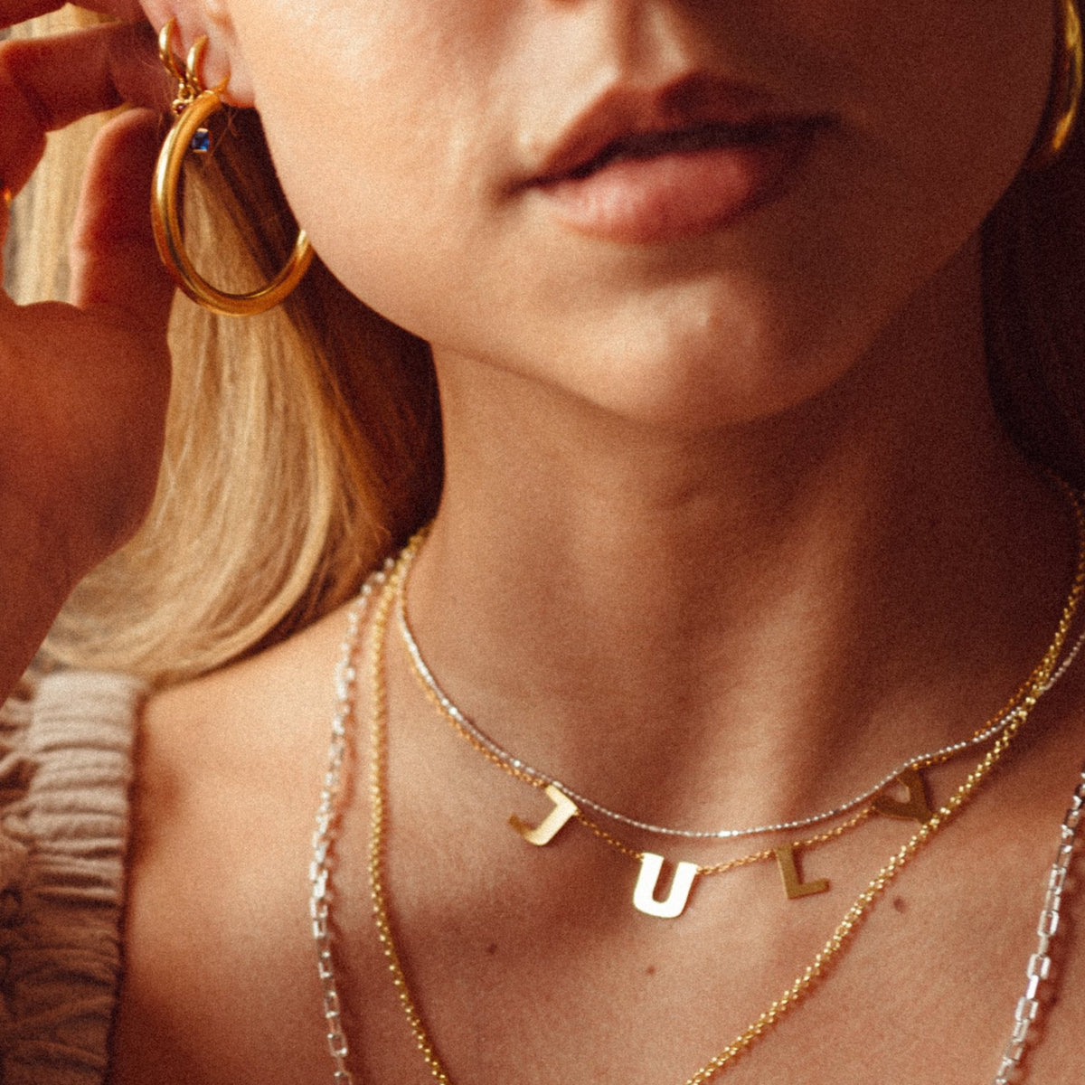 Marié Necklace - Solid Gold