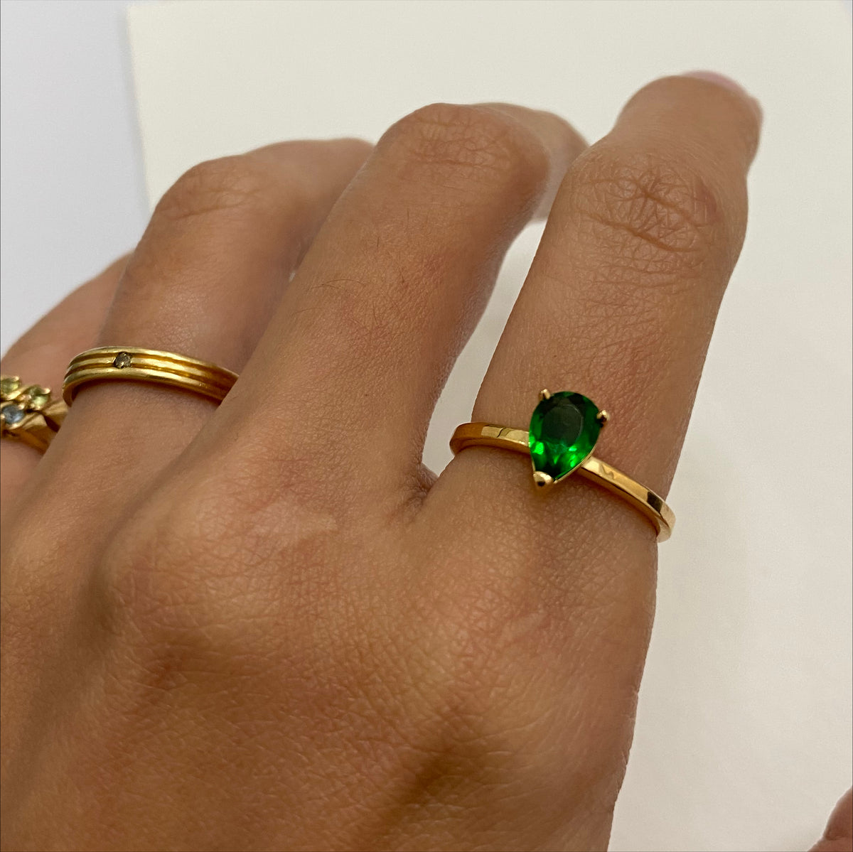 Diove Ring - Solid Gold