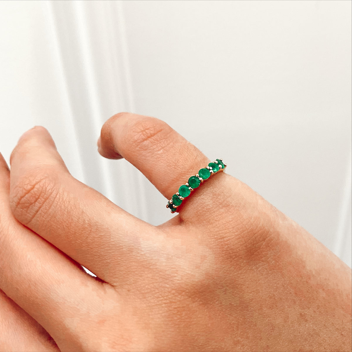 Emerald Ring - Solid Gold