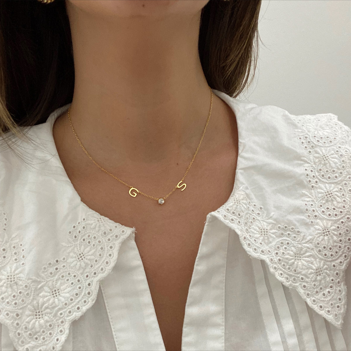 Sofia Necklace - Solid Gold