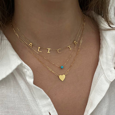 Bold Heart Necklace