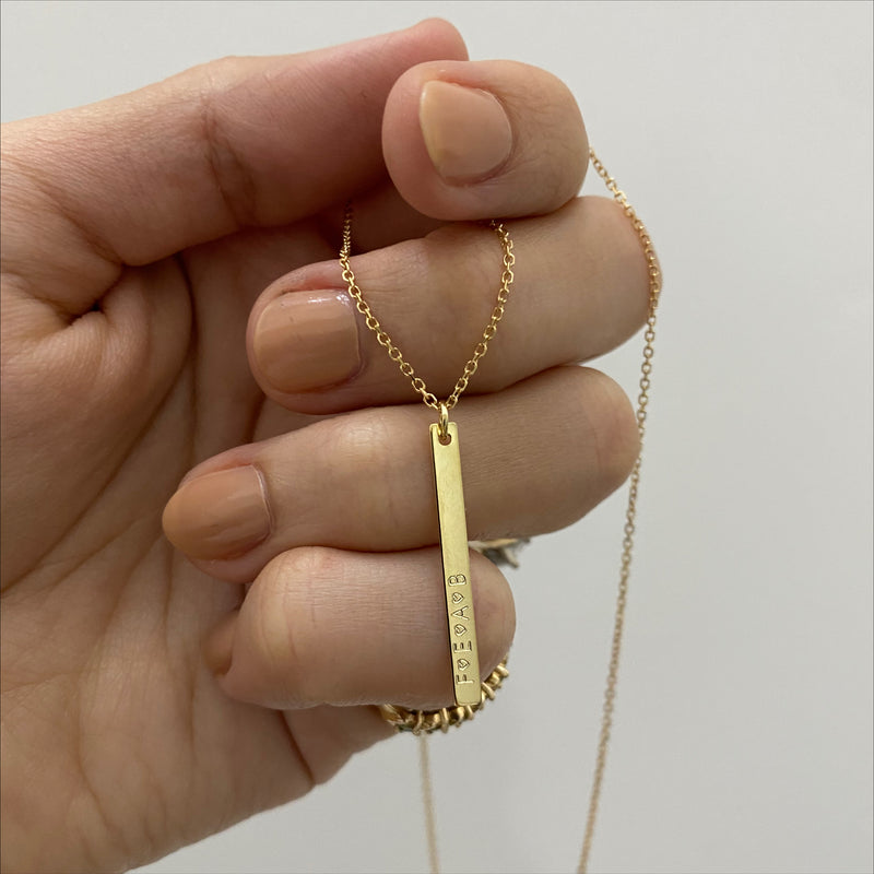 Elena Necklace - Solid Gold