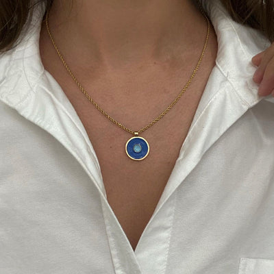 Enamel Evil Eye