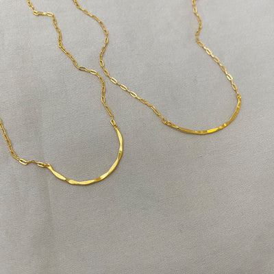 Endless Love Necklace - Solid Gold
